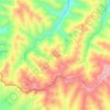 Sarkaghat topographic map, elevation, terrain