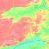 Rufunsa District topographic map, elevation, terrain