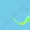 West Grand Bahama topographic map, elevation, terrain