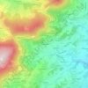 Grange Blanche topographic map, elevation, terrain