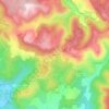 Fonbine topographic map, elevation, terrain