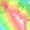 Korak Mountain topographic map, elevation, terrain