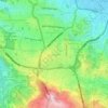 Jatingaleh topographic map, elevation, terrain