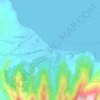 Amed topographic map, elevation, terrain