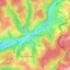 Schönberg topographic map, elevation, terrain