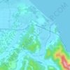 Anin-ri topographic map, elevation, terrain