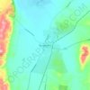 Bungendore topographic map, elevation, terrain