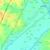 山边村 topographic map, elevation, terrain