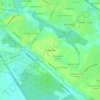 College Hills topographic map, elevation, terrain