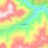 俄亚纳西族乡 topographic map, elevation, terrain