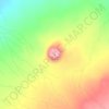 Eve Cone topographic map, elevation, terrain