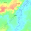Federacion topographic map, elevation, terrain