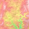 泽州县 topographic map, elevation, terrain