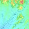 新杭镇 topographic map, elevation, terrain