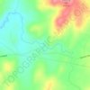 Wamboin topographic map, elevation, terrain