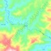 红水乡 topographic map, elevation, terrain