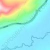 隆梗 topographic map, elevation, terrain