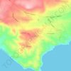 Spartia topographic map, elevation, terrain