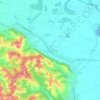 Gornje Vratno topographic map, elevation, terrain