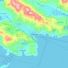 Kalymnos topographic map, elevation, terrain