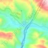 松河 topographic map, elevation, terrain