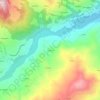 Casalina topographic map, elevation, terrain