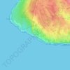 São Jorge de Oitavos topographic map, elevation, terrain