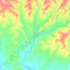 Gokdarre topographic map, elevation, terrain