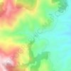 Rodia topographic map, elevation, terrain