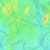 Warren Point topographic map, elevation, terrain