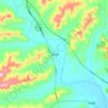 中庄镇 topographic map, elevation, terrain