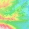 El Berro topographic map, elevation, terrain