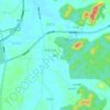 鹅村 topographic map, elevation, terrain