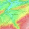 Faulx-Les Tombes topographic map, elevation, terrain
