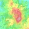 Les Taffres topographic map, elevation, terrain