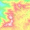 北斗 topographic map, elevation, terrain