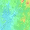 Edéa topographic map, elevation, terrain