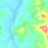 Gulwe topographic map, elevation, terrain