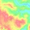 Carpinteiro topographic map, elevation, terrain