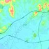 杜浔镇 topographic map, elevation, terrain