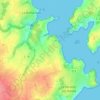 La Moisiais topographic map, elevation, terrain