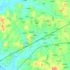 钟贝珍 topographic map, elevation, terrain