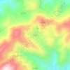 大炉厂 topographic map, elevation, terrain