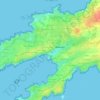 Gorrekear topographic map, elevation, terrain