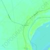 Saint Genevieve topographic map, elevation, terrain