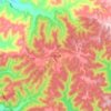 柳树口镇 topographic map, elevation, terrain