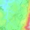 Vytina topographic map, elevation, terrain