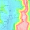 Camelot topographic map, elevation, terrain