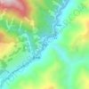 转经楼村 topographic map, elevation, terrain