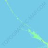 Normans Pond Cay topographic map, elevation, terrain